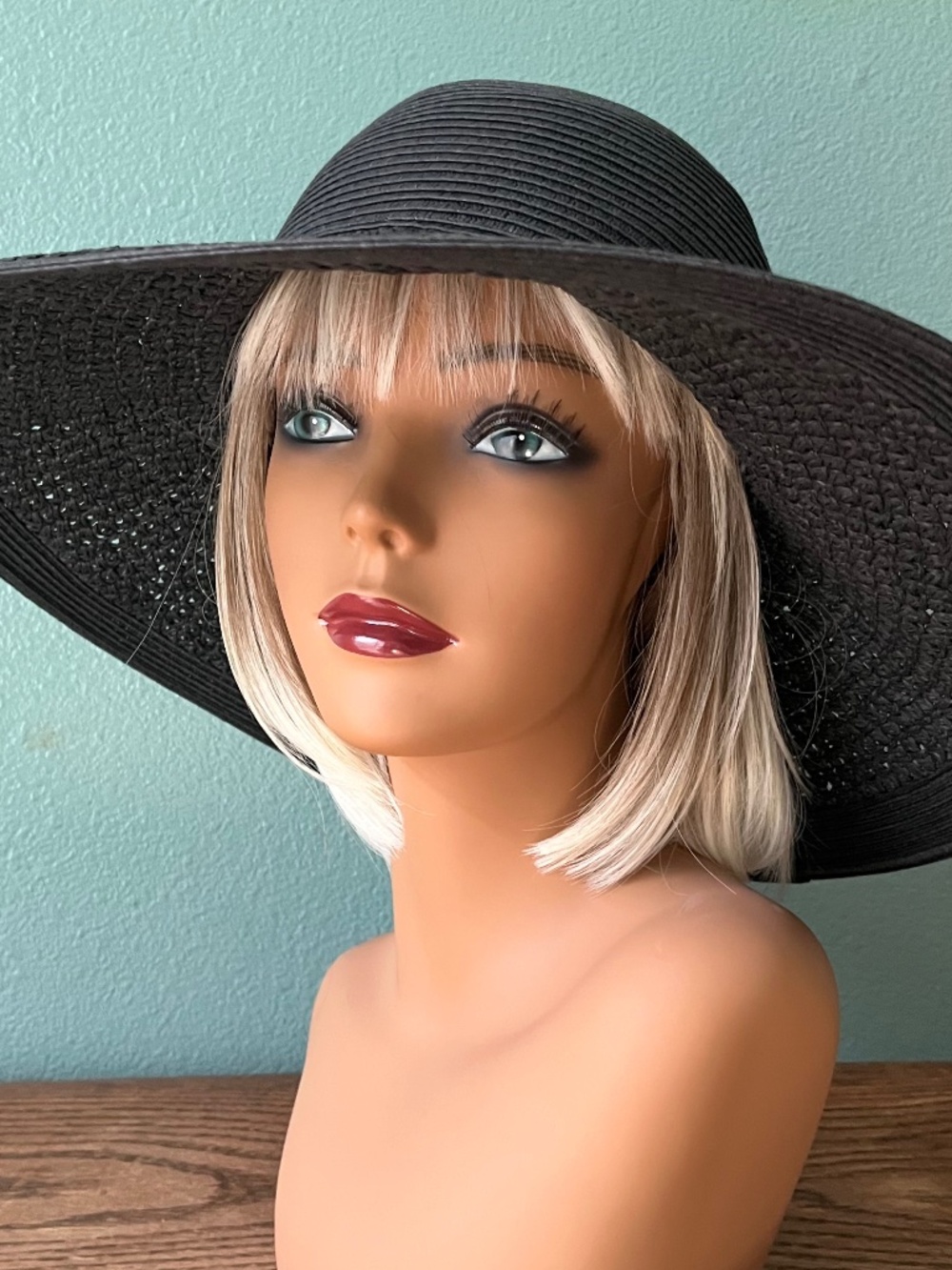 J. Crew Black Summer Hat   NWT